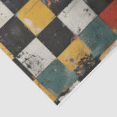 Papier Mousseline à damiers Confetti (Détail)