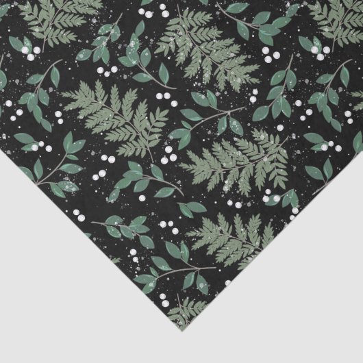 Papier Mousseline À feuillage persistant (Détail)