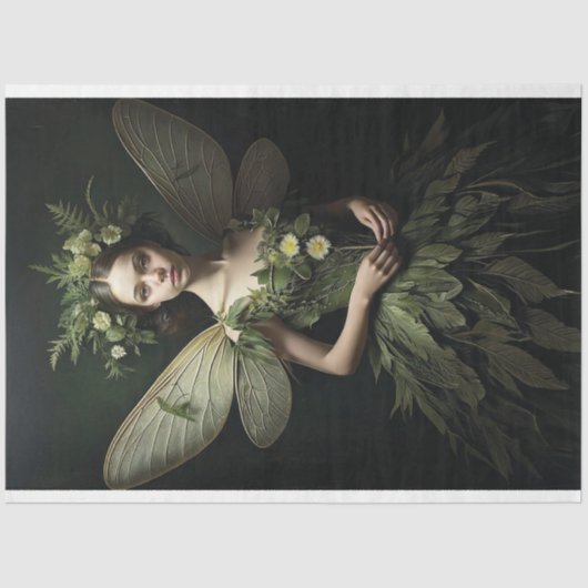 Papier Mousseline À feuillage persistant Muse (Recto)