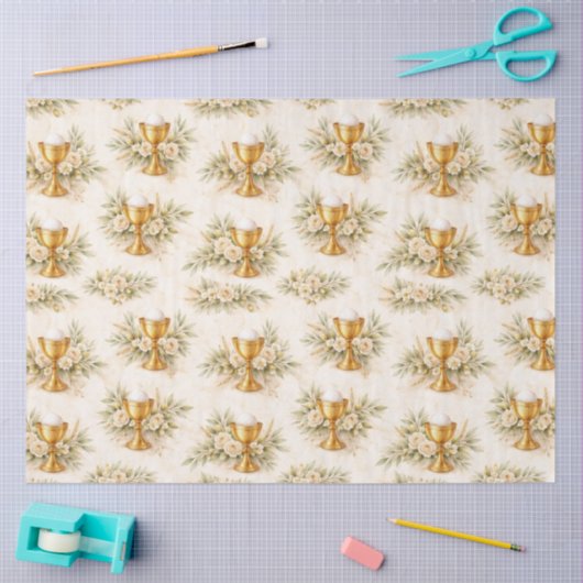 Papier Mousseline A First Holy Communion Design #12 (Artisanat)