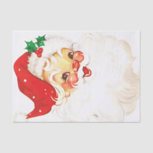 Papier Mousseline A Holly, Jolly Apple-Cheeked Santa Claus, Partie 1