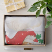 Papier Mousseline A Holly, Jolly Apple-Cheeked Santa Claus, Partie 1 (Cadeau)