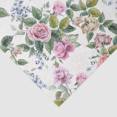 Papier Mousseline à la mode, roses, motif, chic minable, élégant, (Détail)