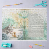 Papier Mousseline A Let it Snow Series Design 6 (Artisanat)