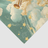 Papier Mousseline A Singing Angel Choir Series Design #12 (Détail)