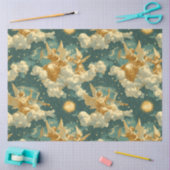 Papier Mousseline A Singing Angel Choir Series Design #13 (Artisanat)