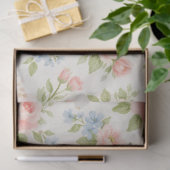 Papier Mousseline A Springy Floral Design #13 (Cadeau)