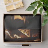 Papier Mousseline A travers les flammes (Cadeau)
