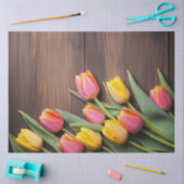 Papier Mousseline A Wood and Tulip Series Design #8 (Artisanat)