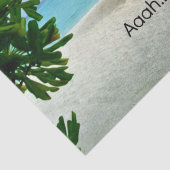 Papier Mousseline Aaah...Retraite (Détail)