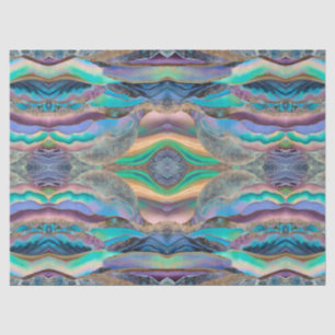 Papier Mousseline Abalone Wave Decoupage Tissu Craft
