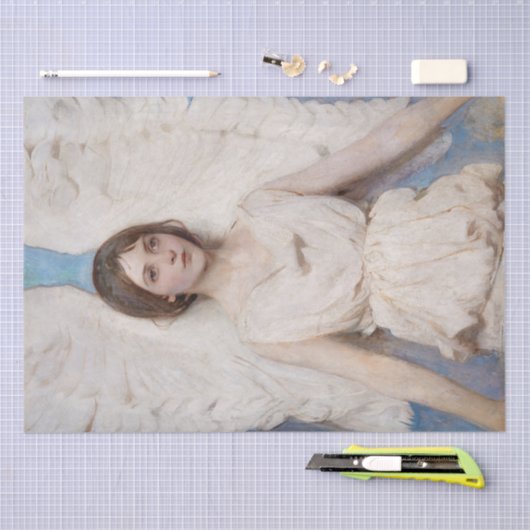 Papier Mousseline Abbott Handerson Thayer | Angel - 1887 (Artisanat)