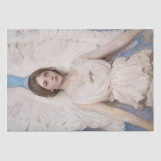 Papier Mousseline Abbott Handerson Thayer | Angel - 1887 (Recto)