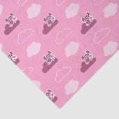 Papier Mousseline Abby Doodley Cloud Motif (Détail)