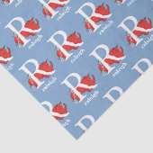 Papier Mousseline ABC du Dr Seuss : Lettre R - Blanc | Ajouter Votre (Détail)