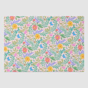 Papier Mousseline Abeille de miel, coccinelle, papillon, libellule &