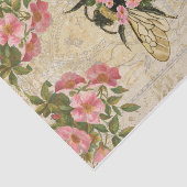 Papier Mousseline Abeille de printemps (Détail)