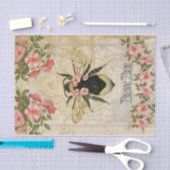 Papier Mousseline Abeille de printemps (Artisanat)