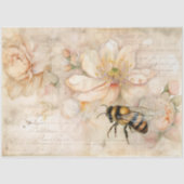 Papier Mousseline Abeille deux (Recto)