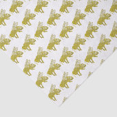 Papier Mousseline Abeille d'impression typographique (Détail)