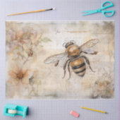 Papier Mousseline Abeille trois (Artisanat)