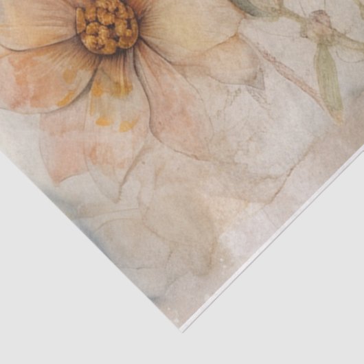 Papier Mousseline Abeille trois (Détail)