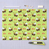 Papier Mousseline abeilles (Artisanat)