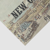 Papier Mousseline ABH la Nouvelle-Orléans (Détail)