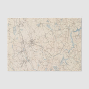 Papier Mousseline Abington, le Massachusetts