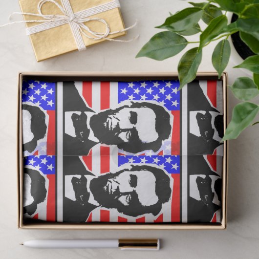 PAPIER MOUSSELINE ABRAHAM LINCOLN-UNION (Cadeau)