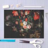 Papier Mousseline Abraham Mignon Le Bouquet Renversé. Floral (Artisanat)