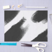 Papier Mousseline Abrégé sur noir filets d'aquarelle (Artisanat)