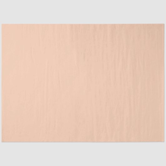 Papier Mousseline abricot couleur (Recto)