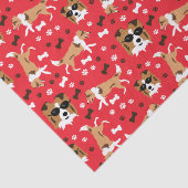 Papier Mousseline Abris Shetland Sheepdog Mini Collie Chien (Détail)