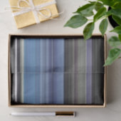 Papier Mousseline Abstract #1: Blue and grey (Cadeau)