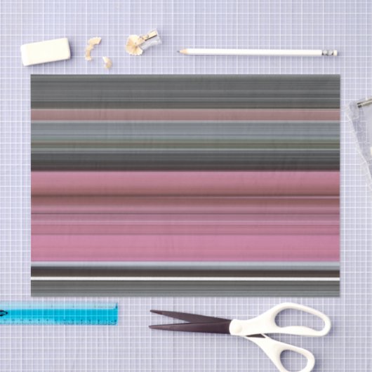 Papier Mousseline Abstract #1: Rose et grey (Artisanat)