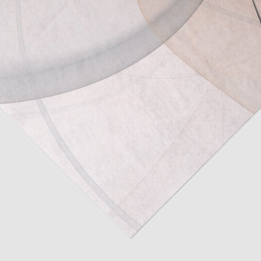 Papier Mousseline Abstract Anthracite Gray Sienna Modern Fractal Art (Détail)