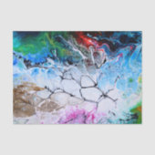 Papier Mousseline Abstract art Pattern (Recto)