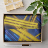 Papier Mousseline Abstract Cyberpunk Tech Glowing Digital Speed (Cadeau)