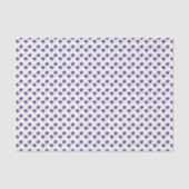 Papier Mousseline Abstract Purple Flower Doodle Art Style (Recto)