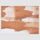 Papier Mousseline abstraction orange-brun (Recto)