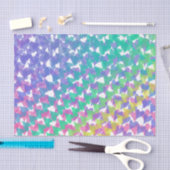 Papier Mousseline Abstrait (Artisanat)