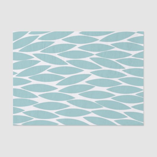 Papier Mousseline Abstrait 250713 - Vert bleu clair (Recto)