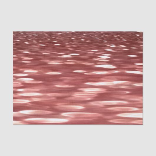 Papier Mousseline Abstrait #2 : Flou rouge (Recto)