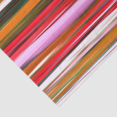 Papier Mousseline Abstrait #2 : Orange blur (Détail)