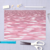 Papier Mousseline Abstrait #3 : Brillant rose (Artisanat)