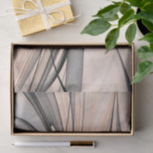 Papier Mousseline Abstrait Anthracite Grey Sienna Art moderne fracta (Cadeau)