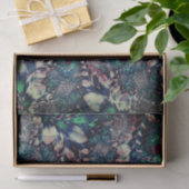 Papier Mousseline Abstrait Aqua Fractal 36 Arrière - plan (Cadeau)