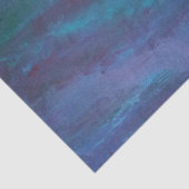 Papier Mousseline Abstrait Blue-Ombre | Turquoise Turquoise violet v (Détail)