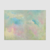 Papier Mousseline Abstrait Brushstrokes Pastels (Recto)